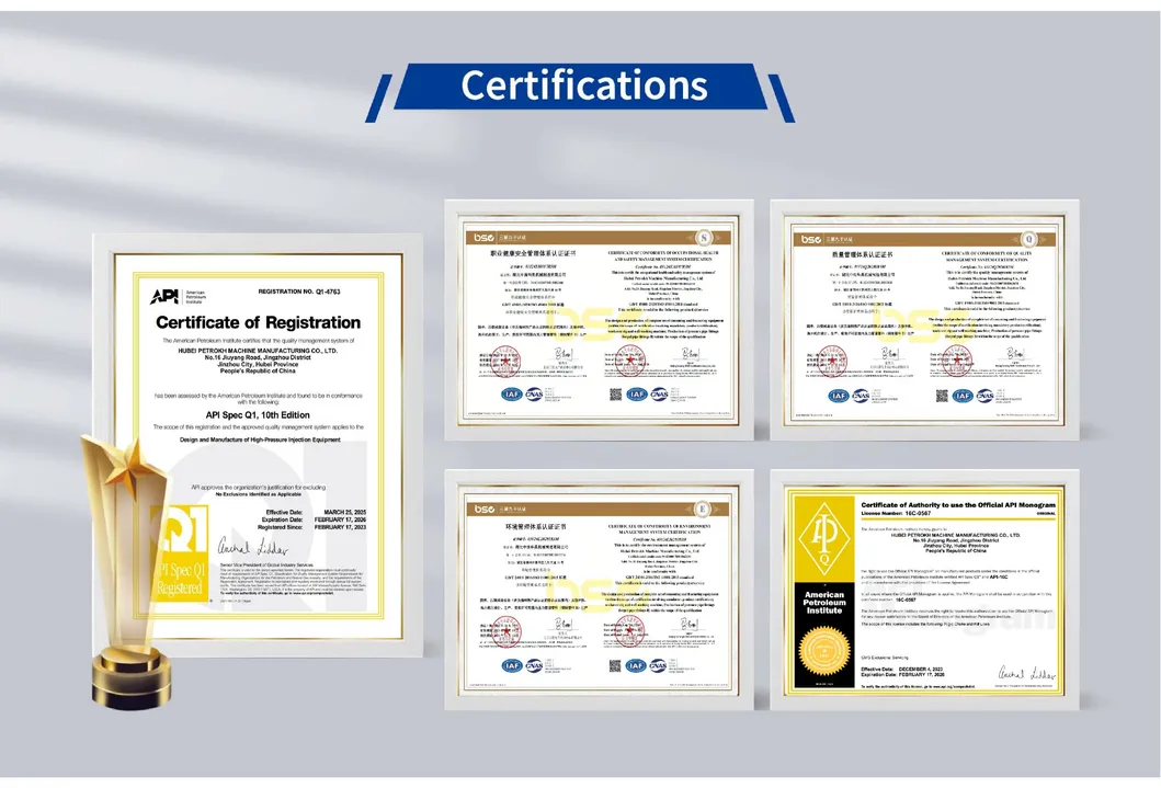 Certifications