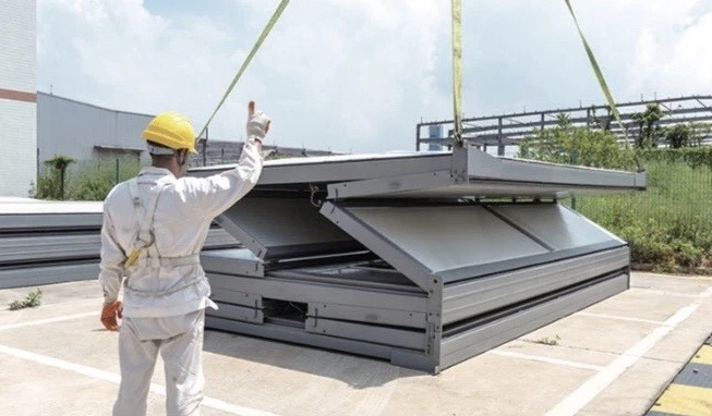 Mobile Dormitory Units for Tourists with Easy Transport Access