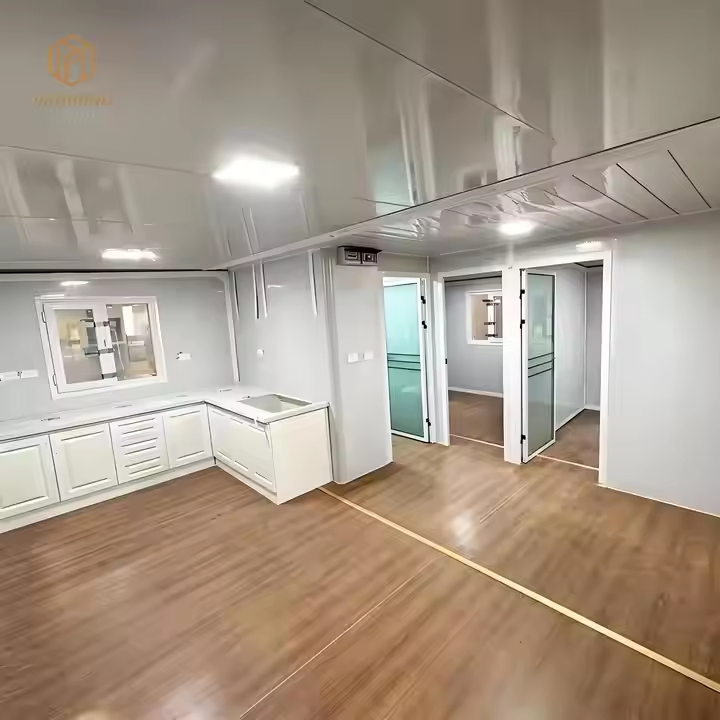 Custom Prefabricated 20FT 40FT Living Modular Home 2 3 4 5 Bedroom Prefab Building Expandable Container House