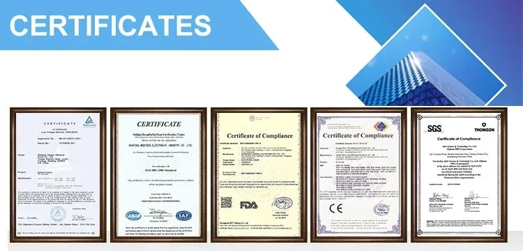 Certifications
