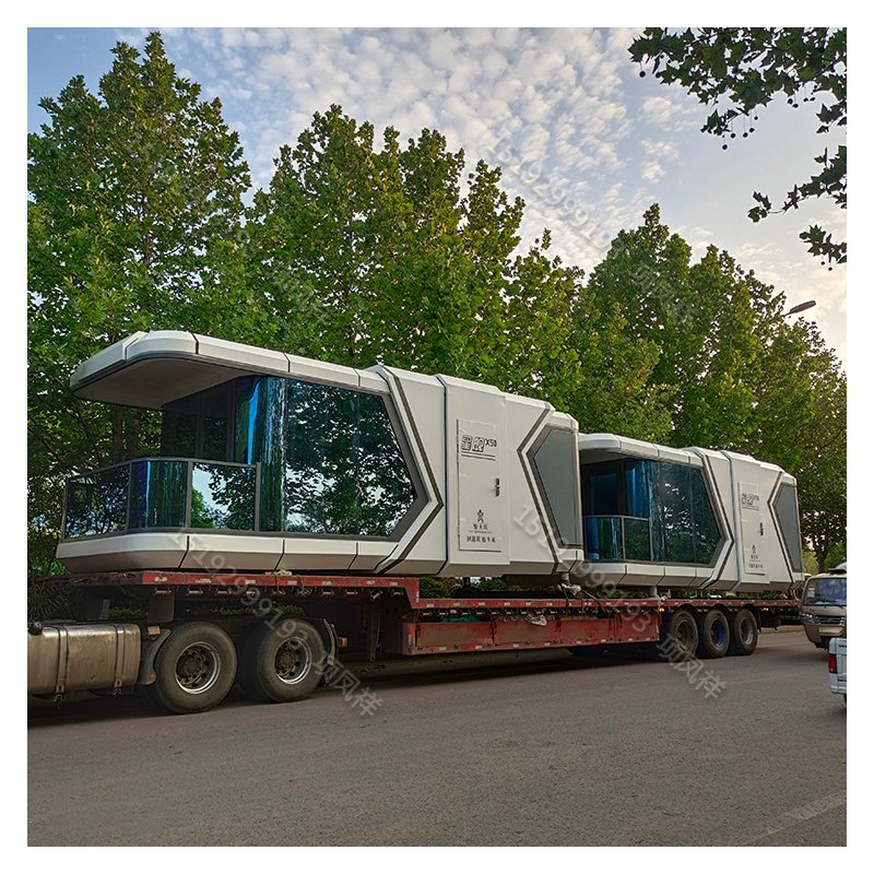 Ready to Move in, Fully Equipped, Solar Powered Space Container Houses