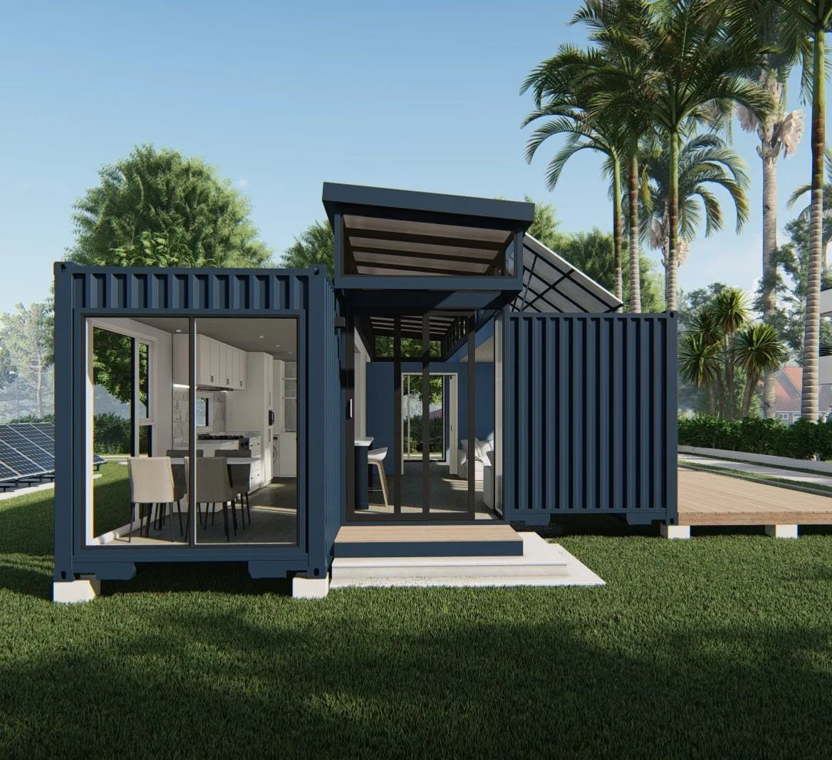 off-Grid Spray Foam Insulation Modular Container House Prefab House Prefab Casa Modular Shipping Container House