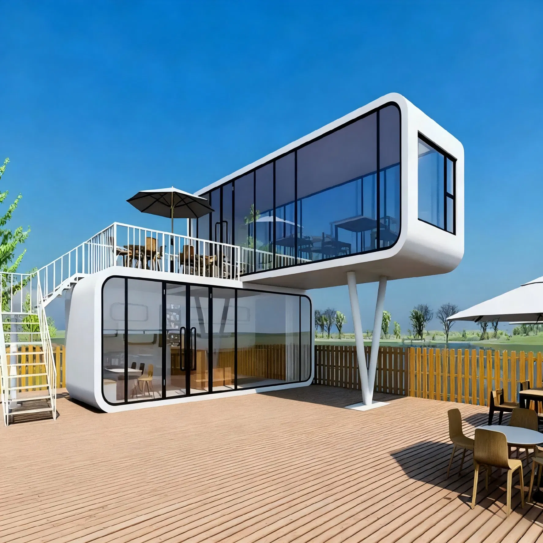 Smart Luxury Cabins Are Suitable for Commercial Districts, Scenic Areas, and Tourist Resorts