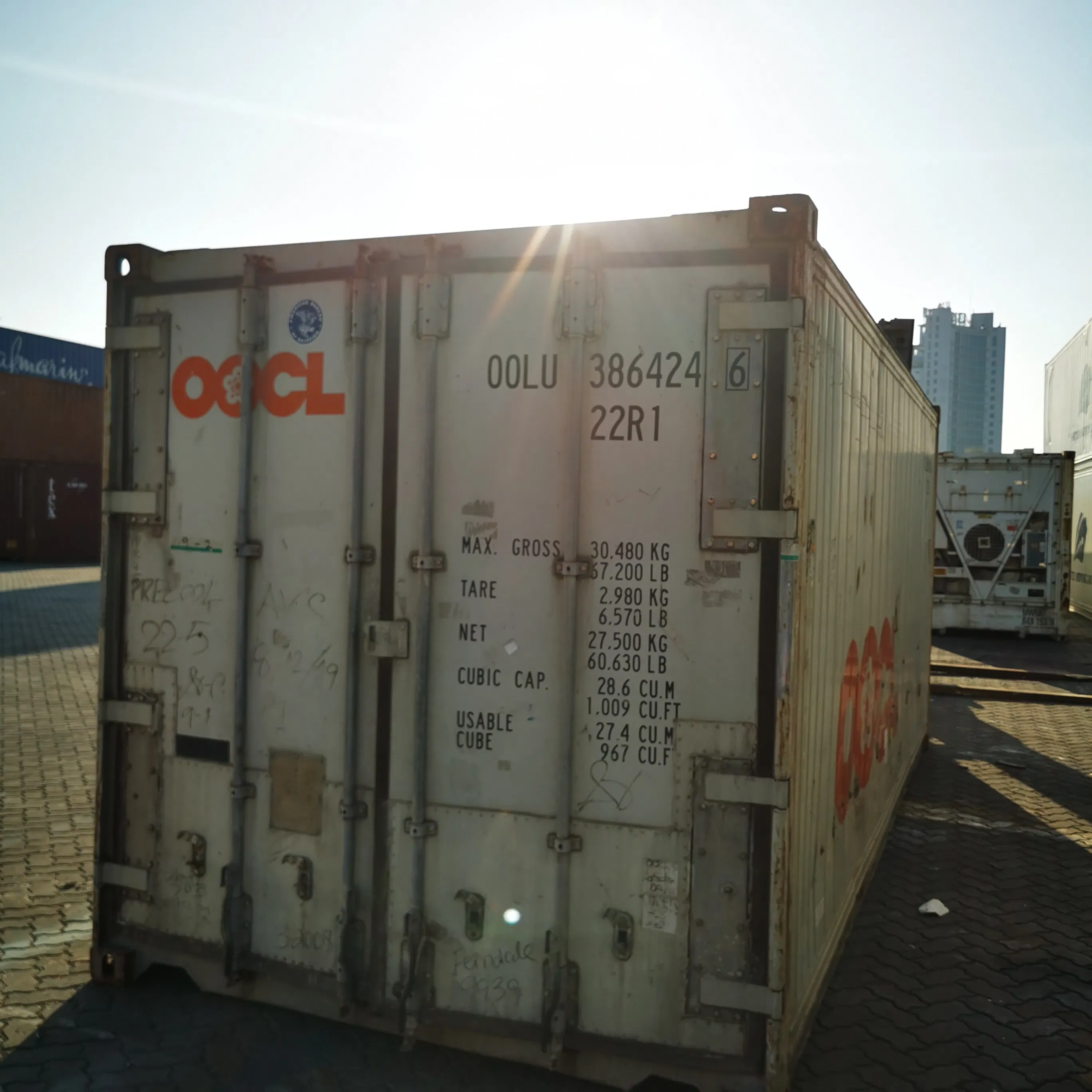 Cscpower Coldroom Cold Storage Refrigerator Second Hand Container Units 220V