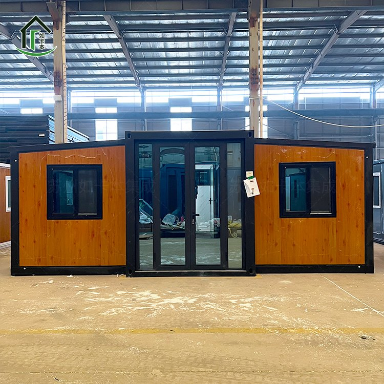Cross-Border Double-Wing Foldable Expandable Detachable Foldable Mobile Container House Manufacturer Container Assembly Expandable