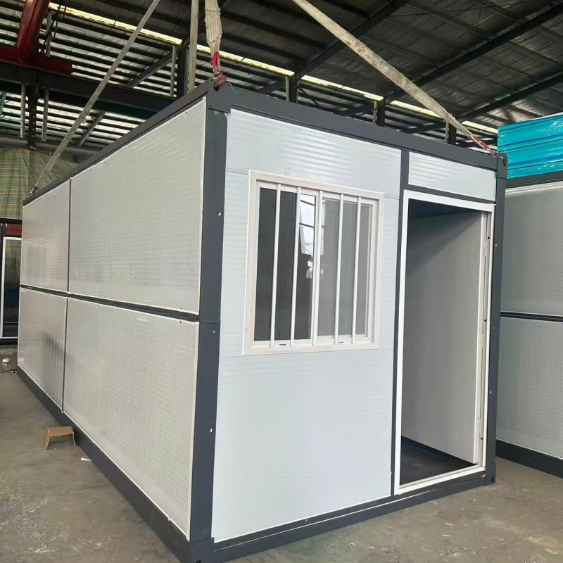 Expandable Modular Home Prefab X Foldable 14 Units Loading C Folding Container House