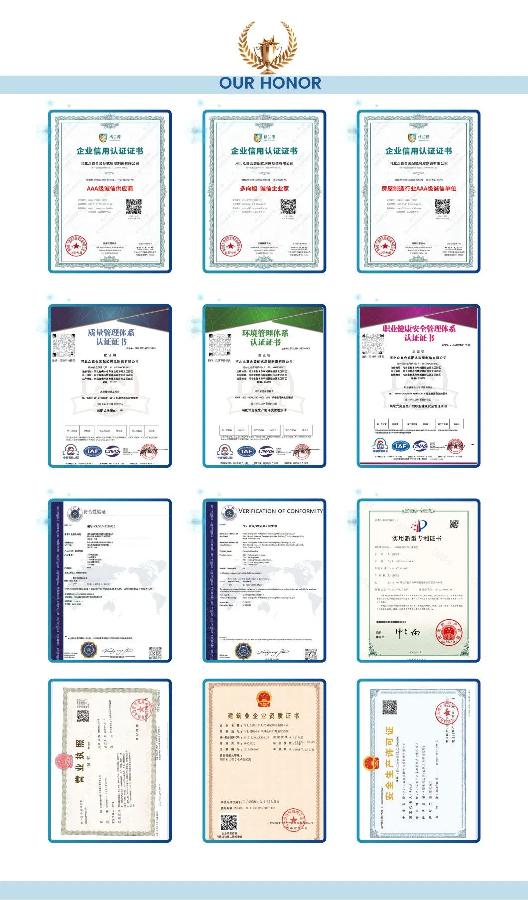 Product Certifications