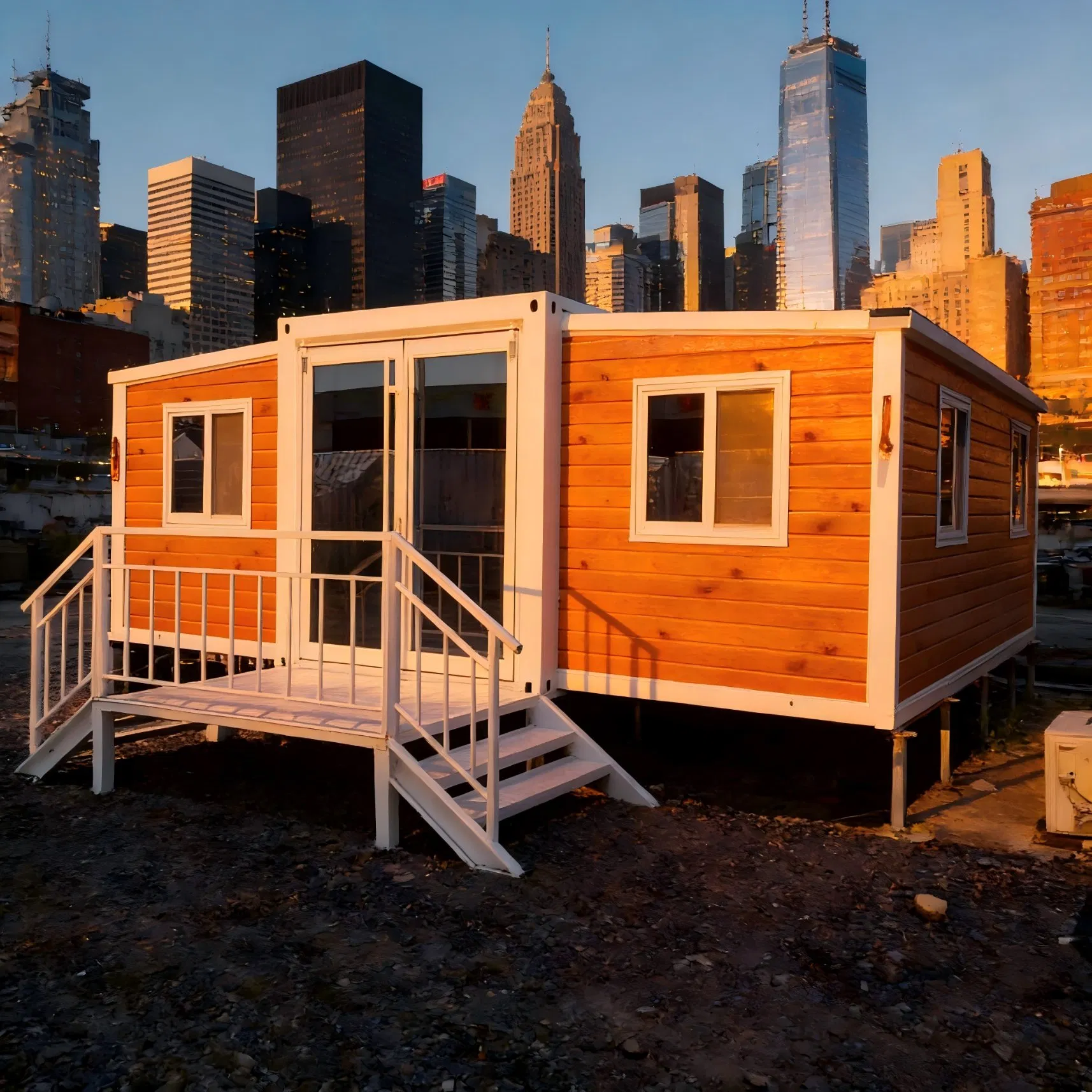 Quick-Install Solar-Ready Modular Housing Units for Modern Living
