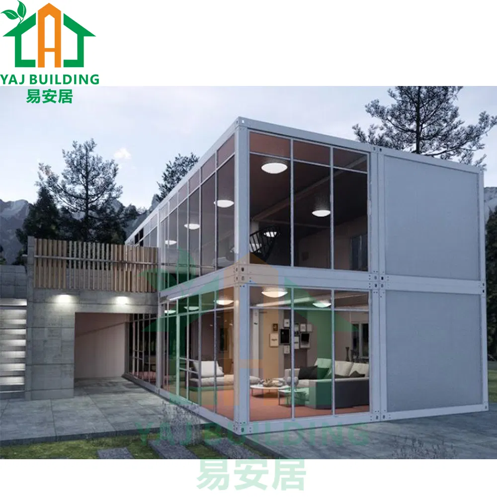 20FT Luxury Modern Prefab Modular Mobile Living Portable House Factory Price Movable Tiny Prefabricated Shipping Container Home