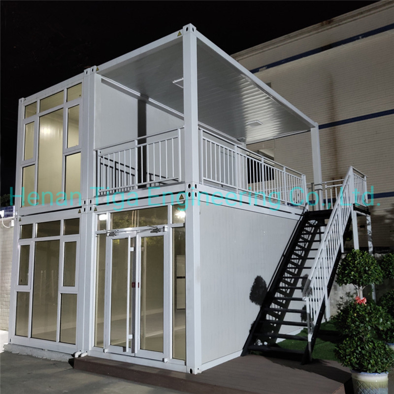 off-Site Modular Buildings Prefabricated Living Unit 20FT Expandable Containers Portable Cabins