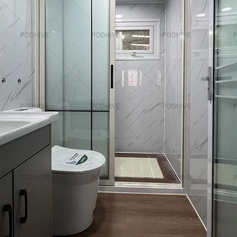 Ready Made 20FT Luxury Modern Prefab Villa House Insulated Portable Expandable Container House 2 Bedrooms Mobile Tiny Home