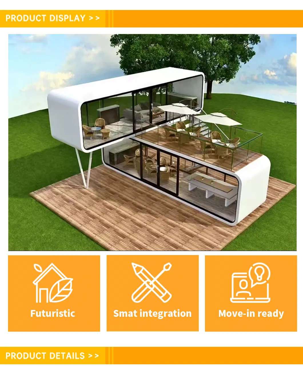 Apple Cabin House Overview