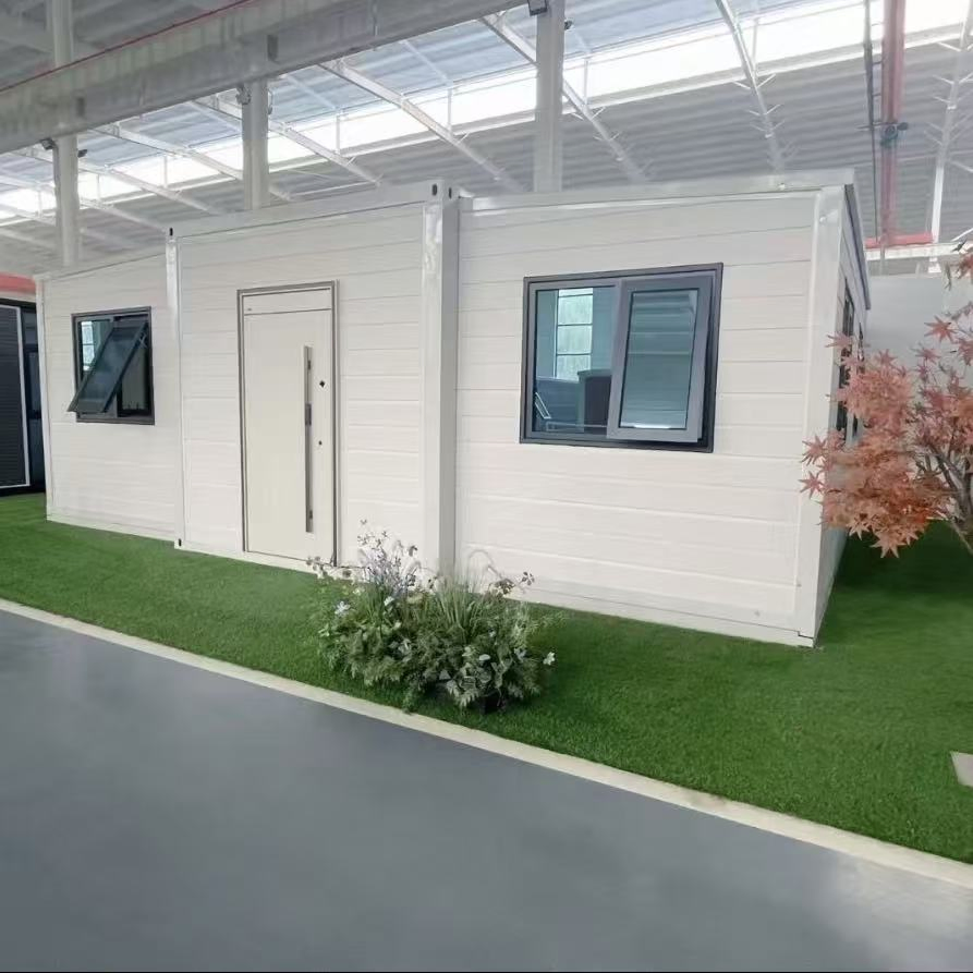 Double Wing Expansion Container House 20FT Prefabricated Modular Foldable Container House