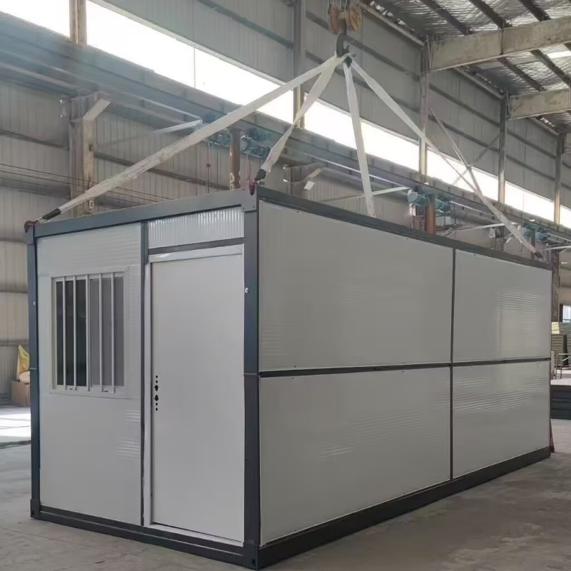 Expandable Modular Home Prefab X Foldable 14 Units Loading C Folding Container House