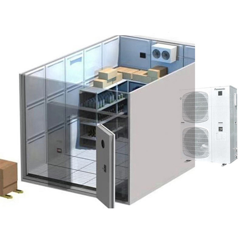 High Performance Mobile Cold Storage Room Premium Insulated Freezer Container for Meat and Fish with Advanced Refrigeration Technology