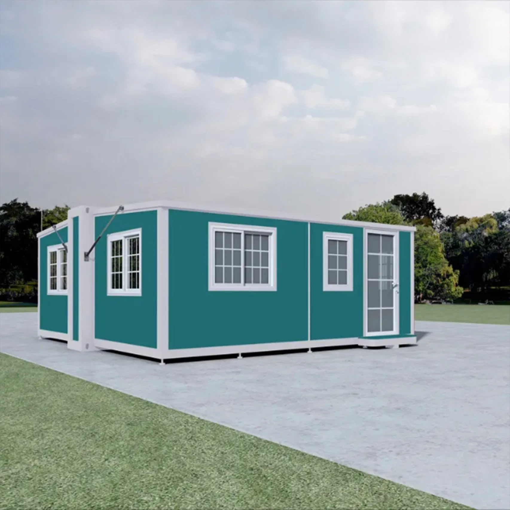 off-Grid Modular Detachable Container House Prefab Building Luxury Prefab Container House 10mins Installation Container House