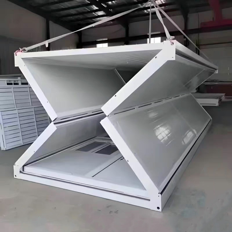 Prefab Light Steel Folding Tiny Expandable House Container Camp Prefabricated House