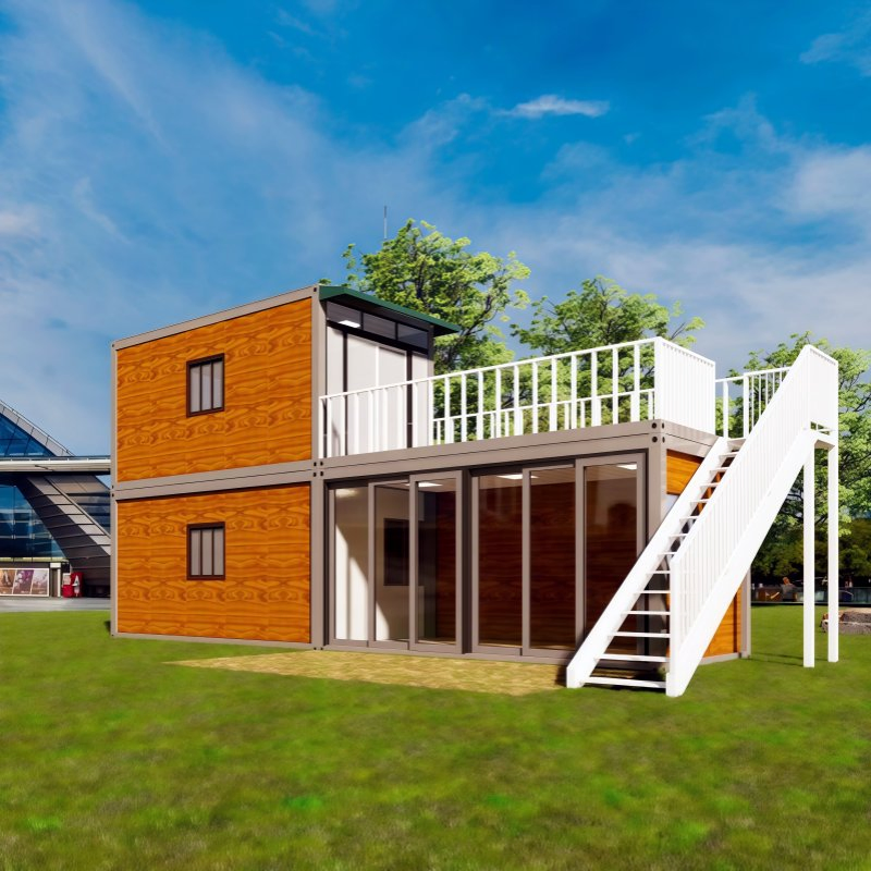 Durable 20FT Custom High Quality Steel Structure Modern Design Luxury Portable Mobile Detachable Container Houses