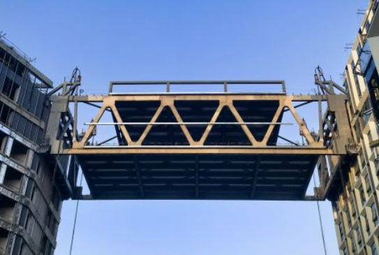 Aerial Iron Structure Corridor/Iron Pipe Truss Architecture/Strength and Security Features