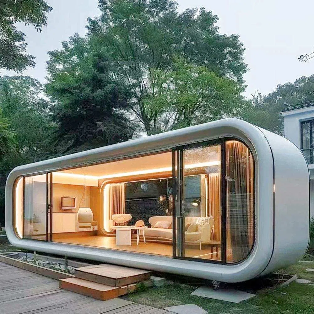 40FT Aluminum Alloy with Constant-Temp System for Alpine Ski Resort Lodges Apple Cabin