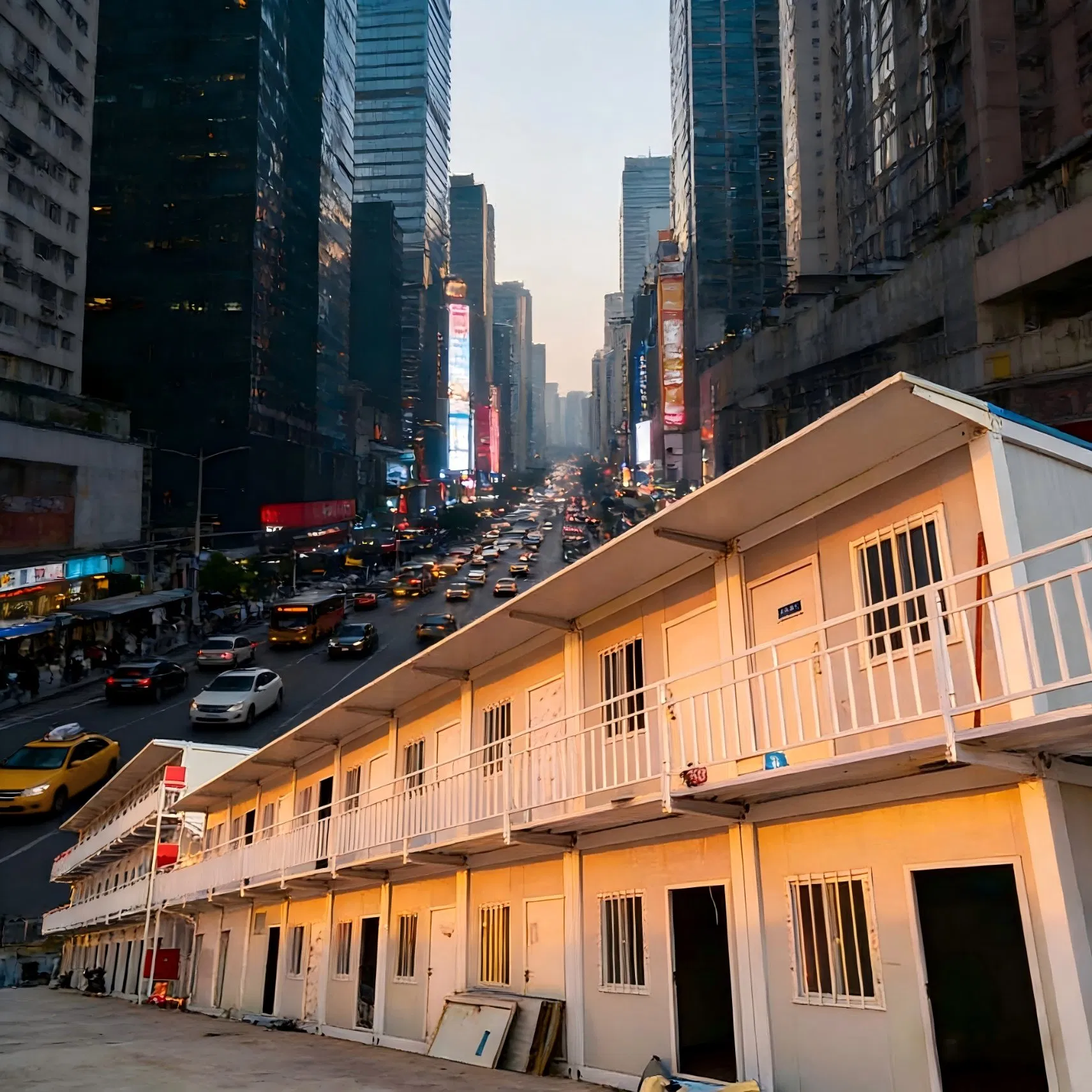 Sustainable Steel Modular Living Units for Eco-Conscious Offices