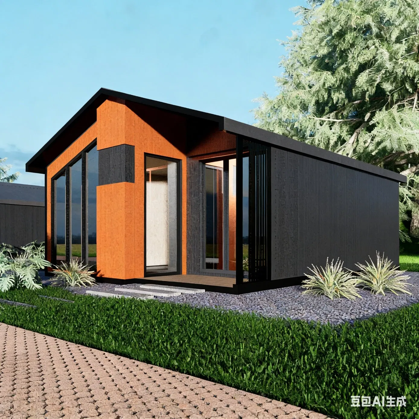 Contemporary Expandable Casa Prefabricada Units for Luxury Resort Amenities