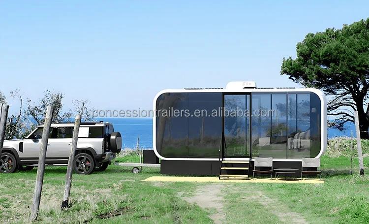 Modern Design Mobile Container House Tiny Working House Office Pod Apple Cabin