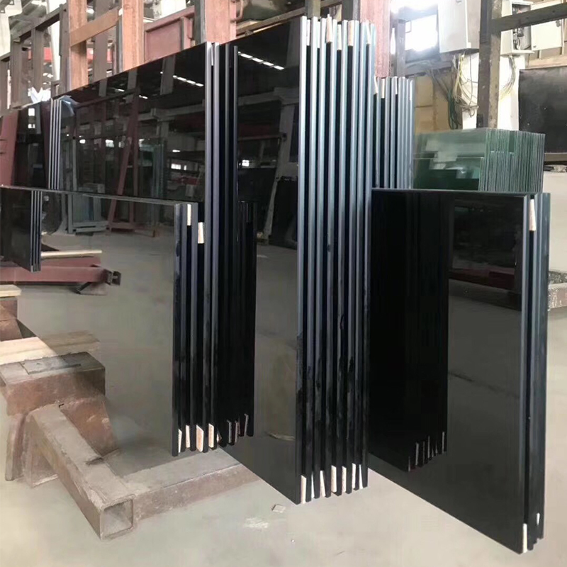 Premium Black Nano Glass Crystallized Stone Slab for Elegant Flooring