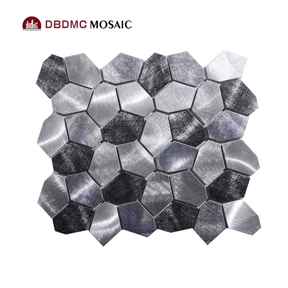 Elegant Black and White Marble Mosaic Tiles for Modern Spaces