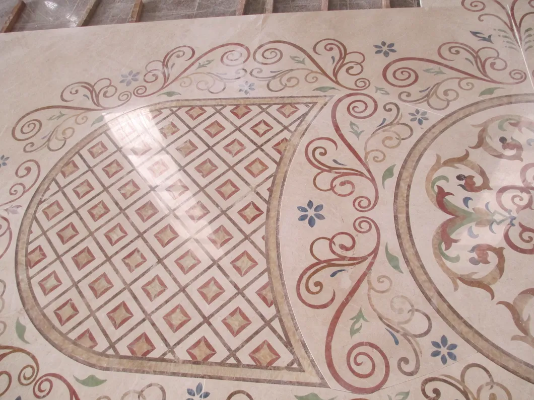 Finished Marble Medallion