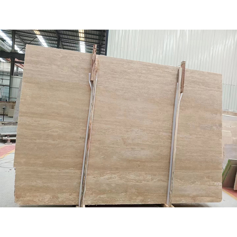Natural Stone Yellow/Beige Honed Travertine for Floor/Wall Slabs/Tiles/Countertops/Stairs/Sills/Column/Mosaic Interiors Decoration Wholesale Price