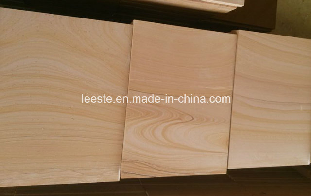 Yellow Wooden Sandstone and Sandstone Tiles