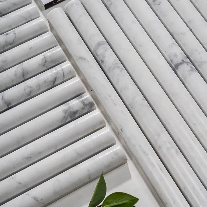 Carrara White Marble Mosaic