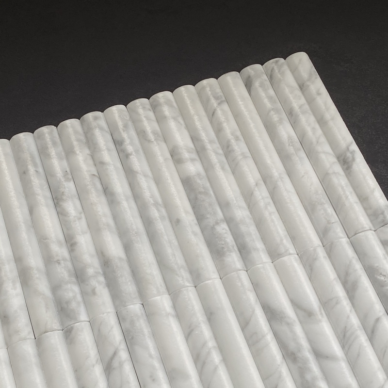 Premium Carrara White Marble Mosaic for Hotel Decor