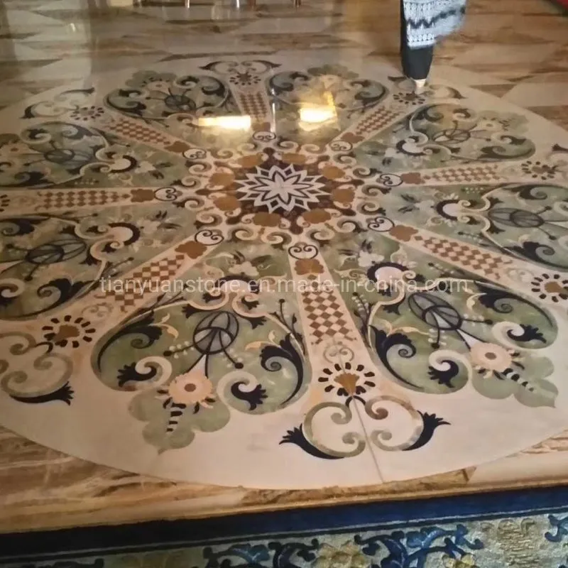 Marble Waterjet Medallion 3