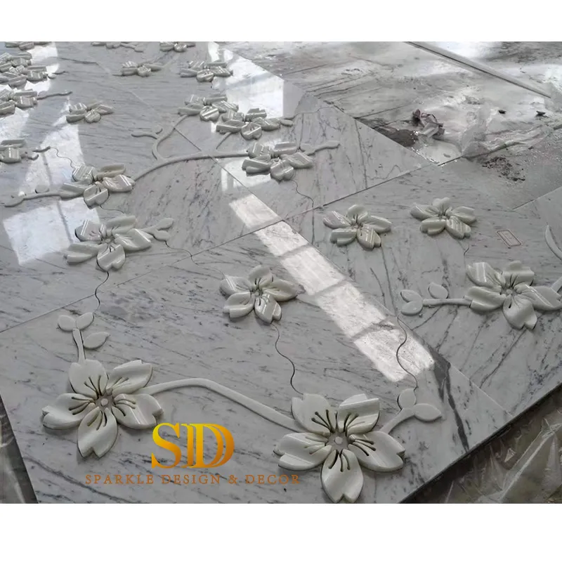 Waterjet Marble Inlay 2