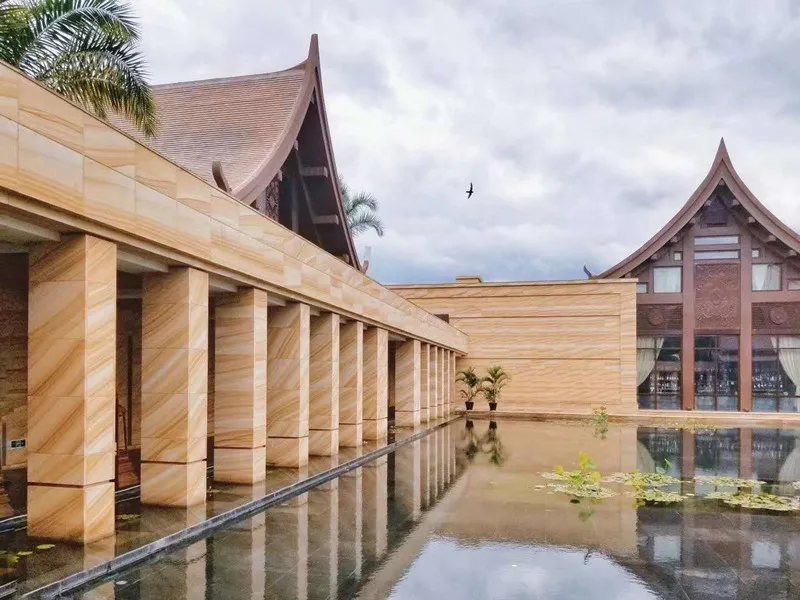 Natural Wooden Sandstone Project 1