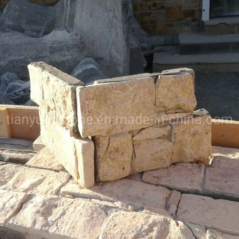 Black Slate Wall Decoration Stacked Ledge Culture Stone for Wall Stone Panel