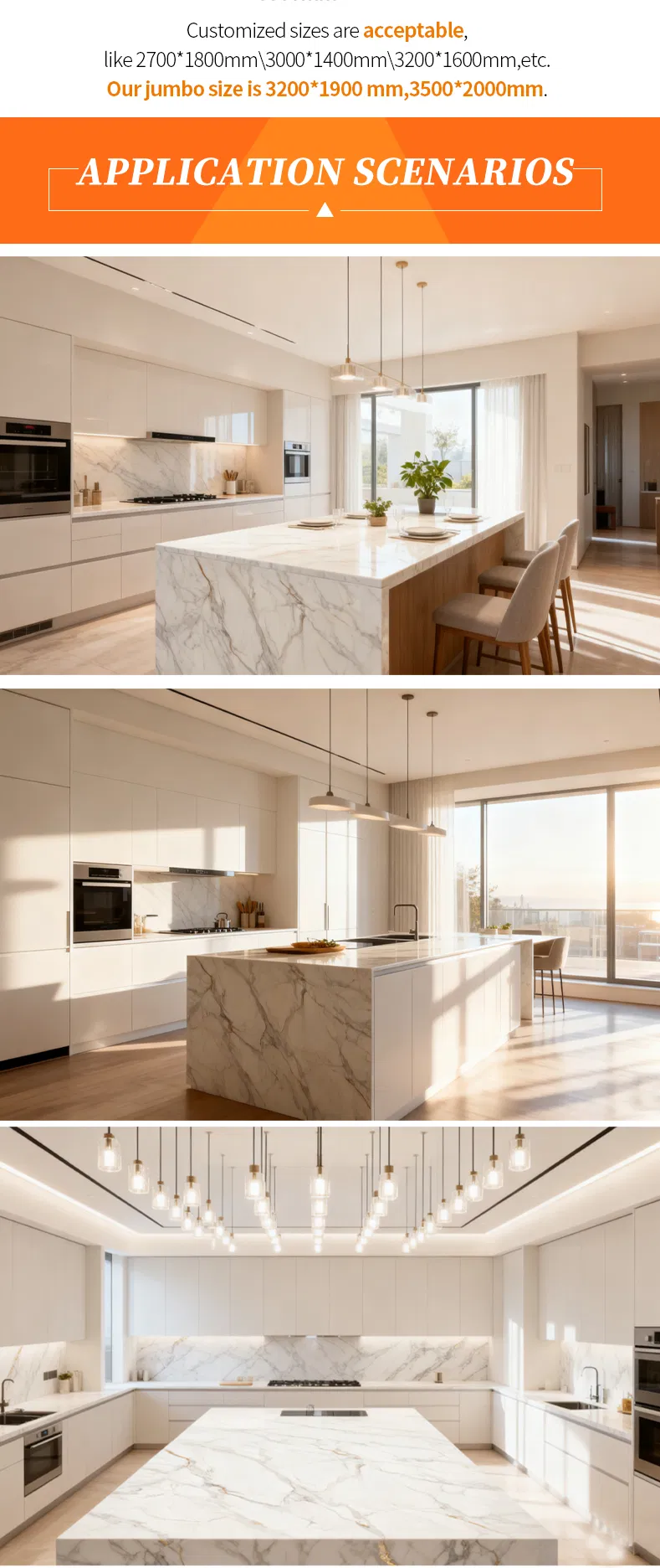 Carrera White Artificial Quartz Stone Slabs