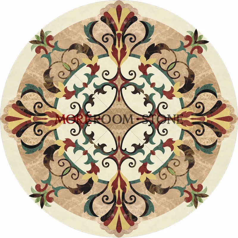 Custom Marble Medallion Inlay