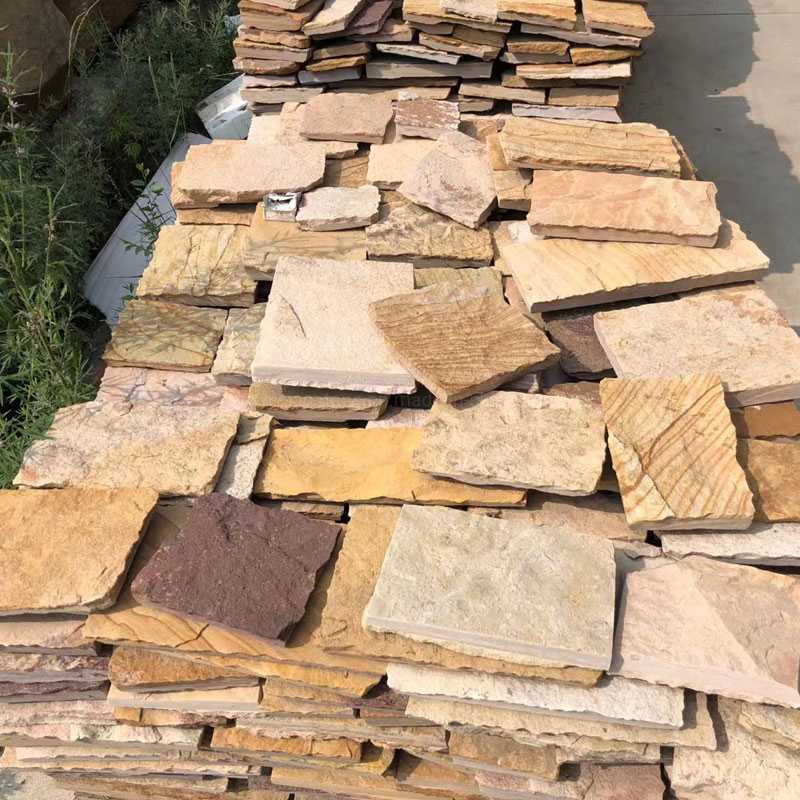 Slate Culture Stacked Stone Textures Ledge Slate Stone for Walls