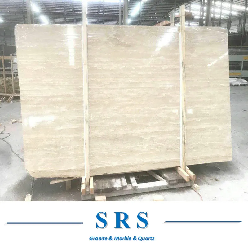 Beige Travertine Slab
