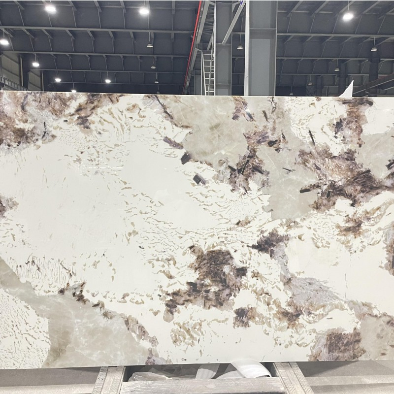 Nano Glass Stone Slabs Countertop, Tile, Column