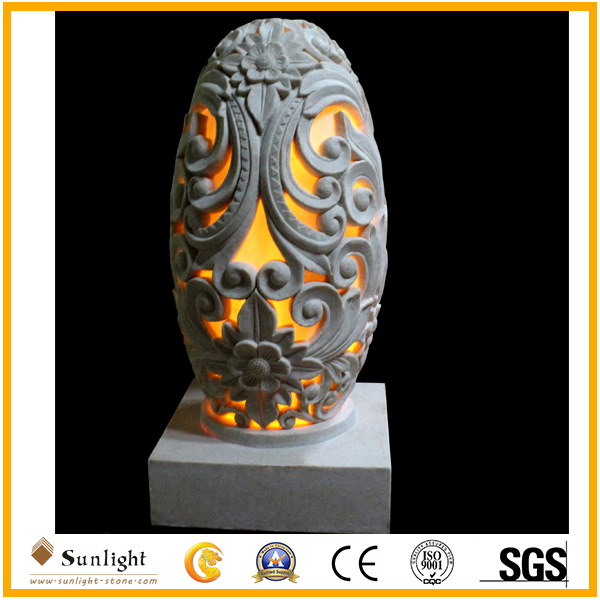 Hot Sale Realistic Mushroom Sandstone Statue for Yard and Garden Decoration