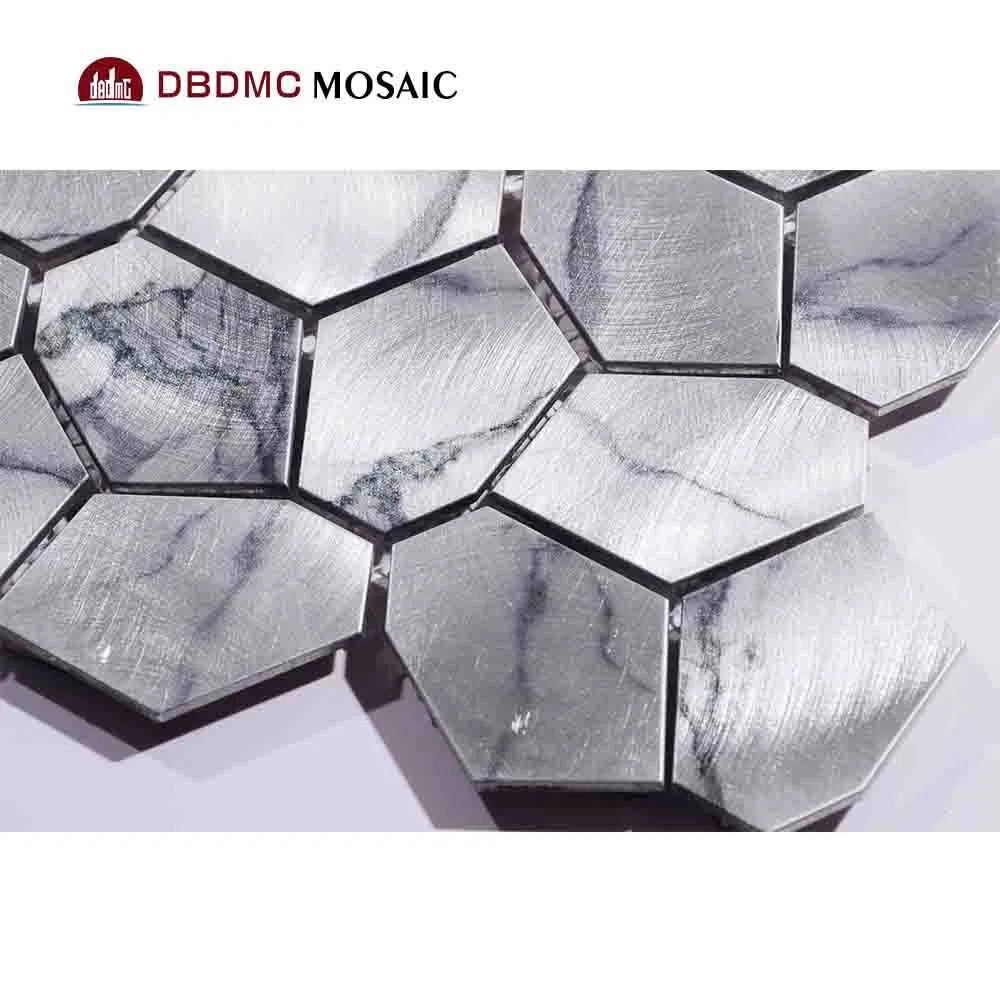 Elegant Black and White Marble Mosaic Tiles for Modern Spaces