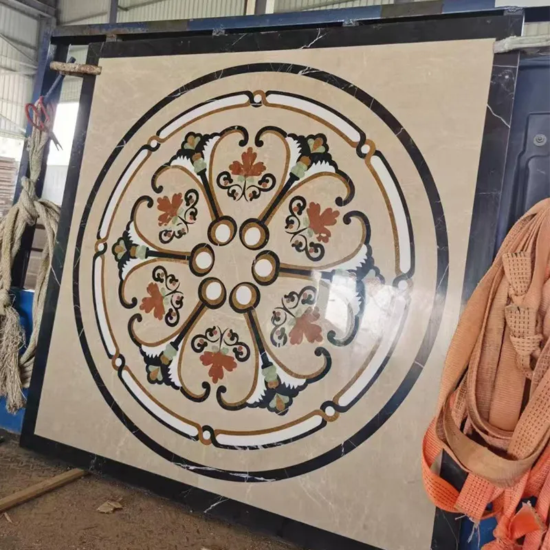 Detailed Marble Medallion 5