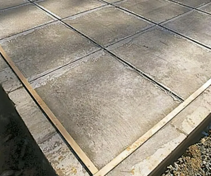 Control Terrazzo Floor with Stainless Steel