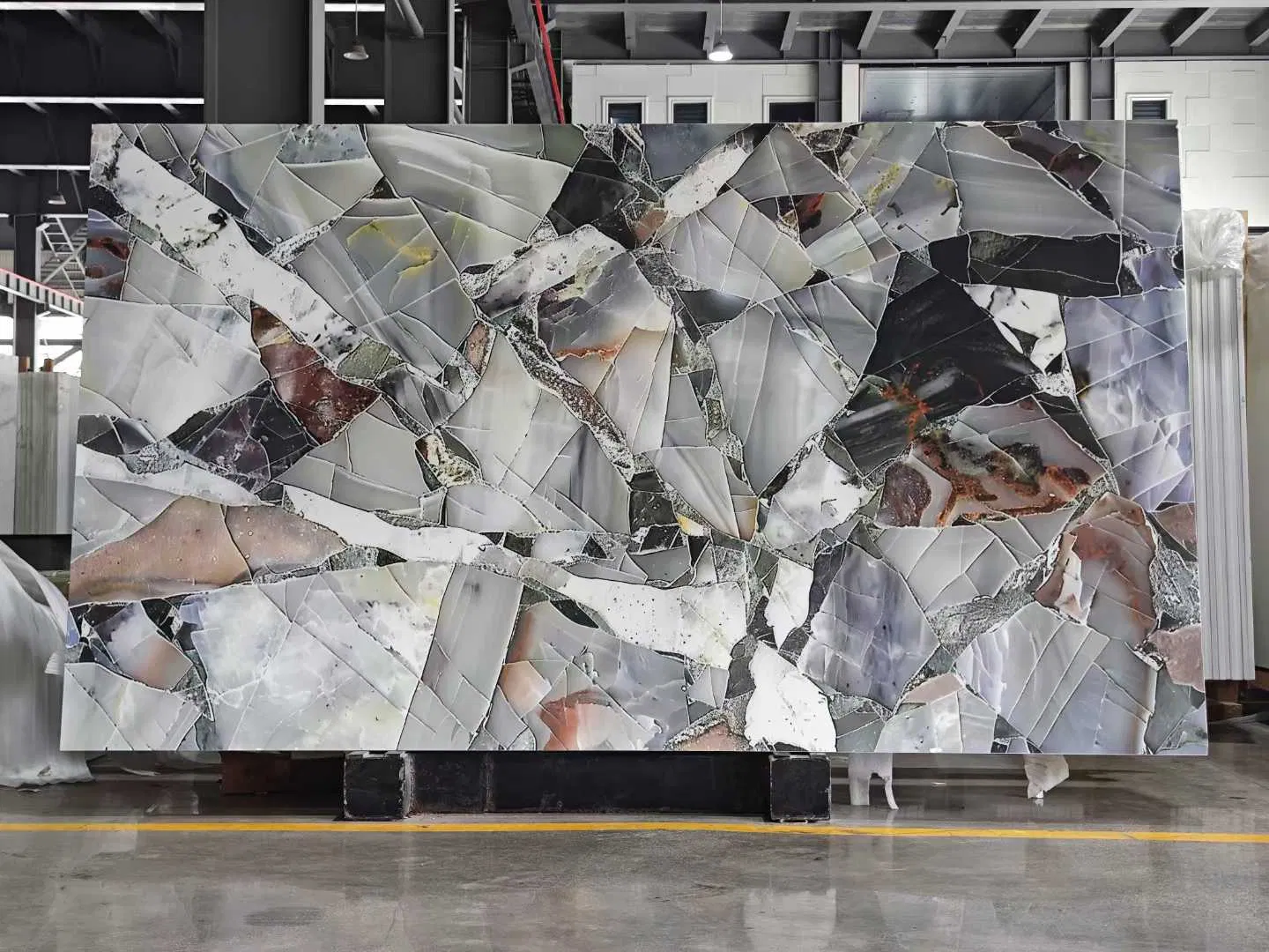 Nano Glass Stone for Decoration Interior Design Flooring Wall Cladding Countertop Luxury 003