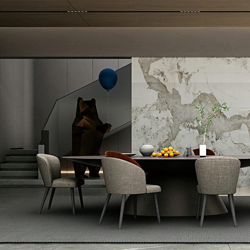 Wholesale Polished Pandora Artificial Ceramic 1200*2400mm Sintered Stone for Wall Floor Countertop