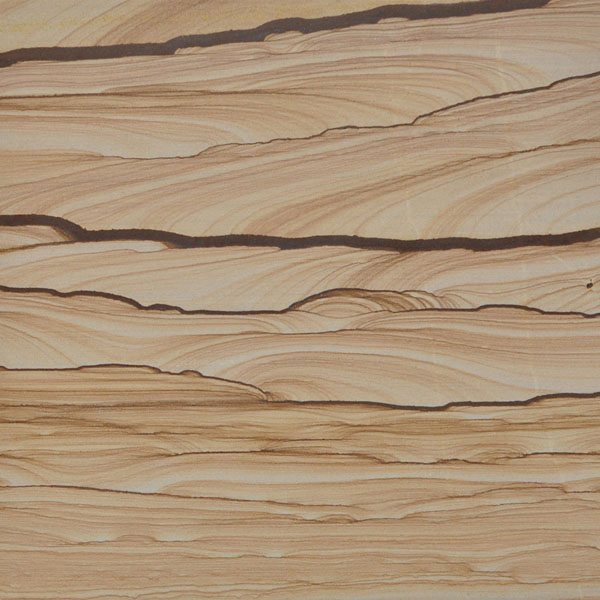 Hot Sell Yellow Wooden Vien Sandstone for Cladding Decorations Pavings Buliding Material